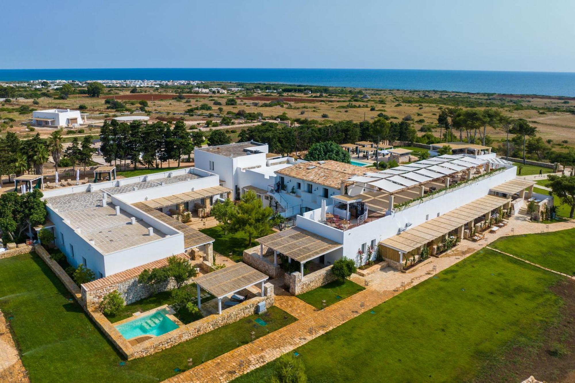 Masseria Baroni Di Montesardo Lido Marini Exteriör bild