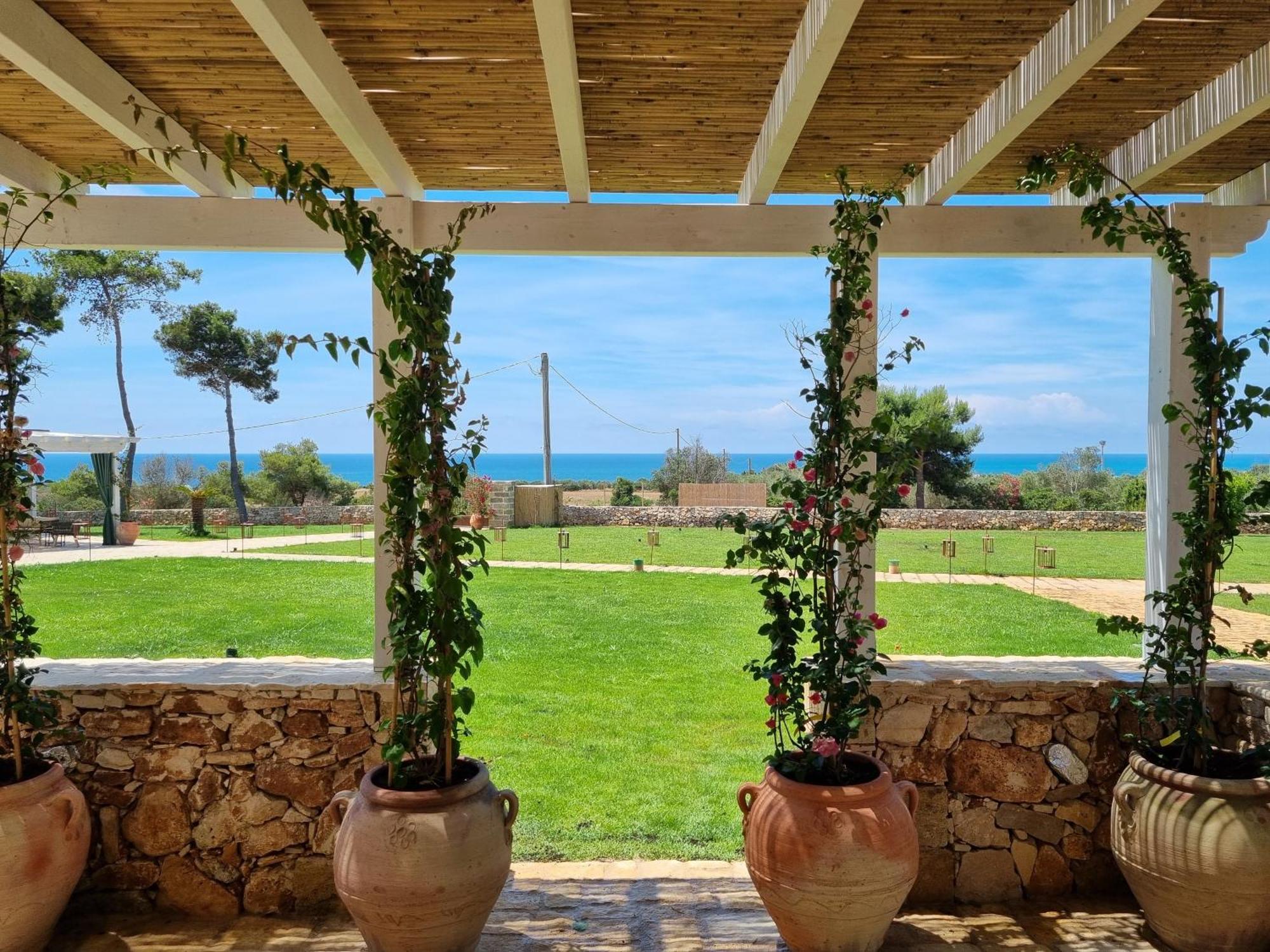 Masseria Baroni Di Montesardo Lido Marini Exteriör bild